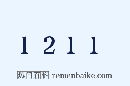 1211是什么意思的图片